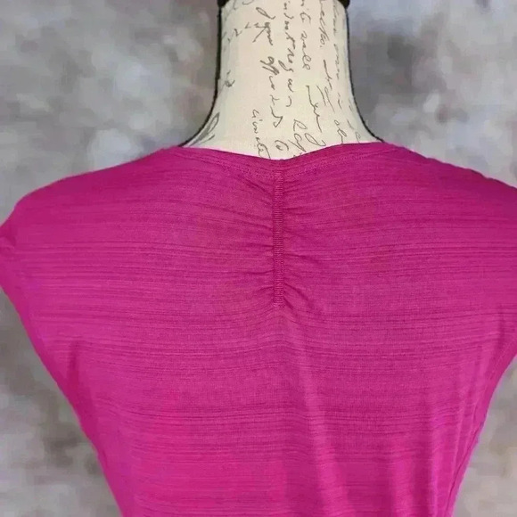 Athleta Womens Tank Top Pink Racerback Athletic Workout Sleeveless Shirt Small - Picture 11 of 15
